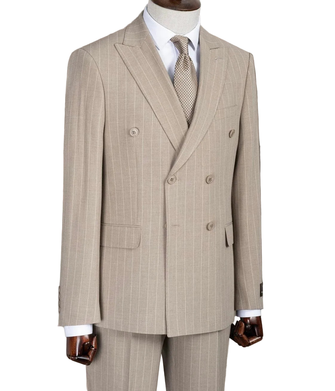 Turkish stripe Double breasted suit