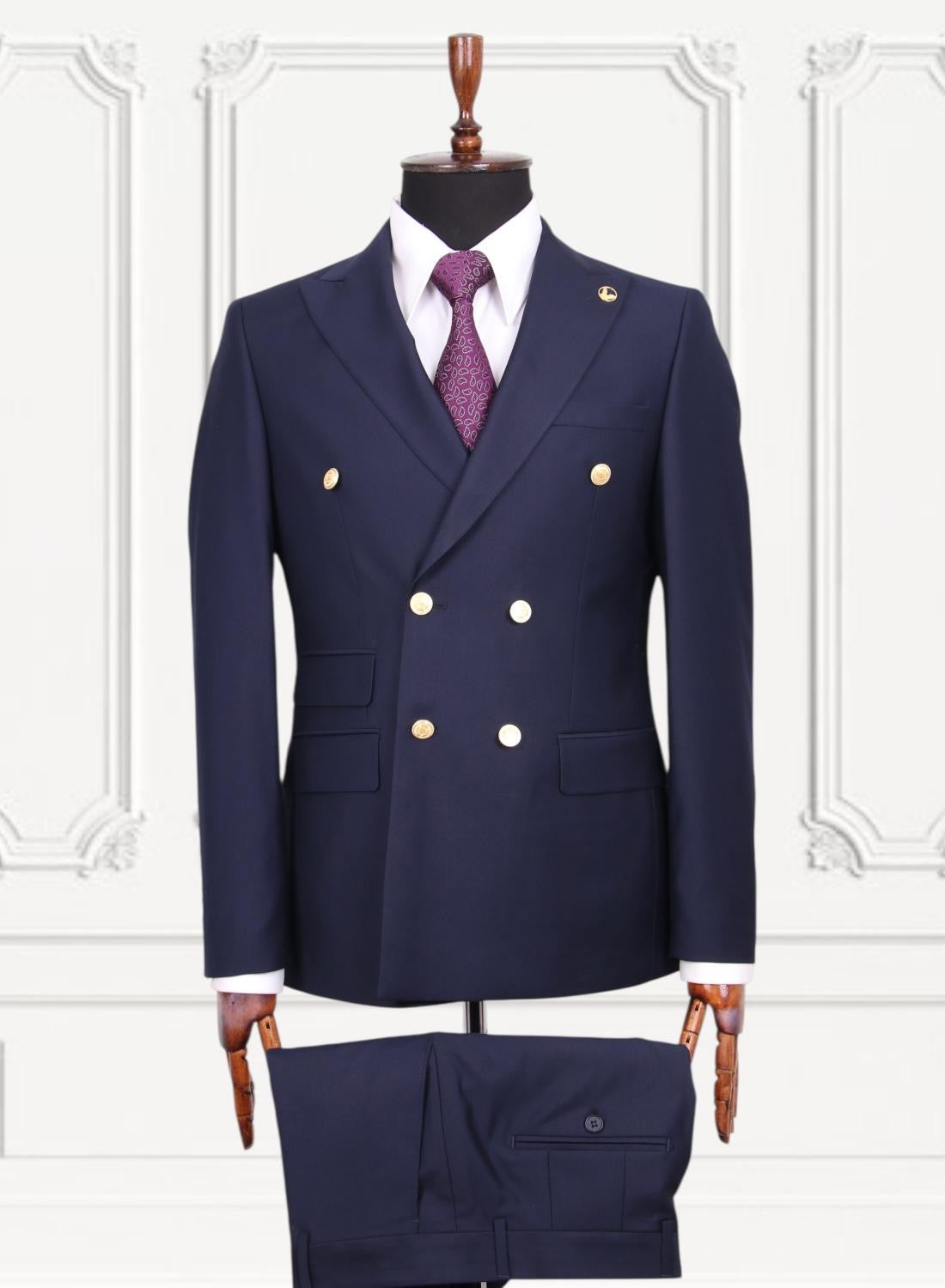 Turkish Double breasted Suit