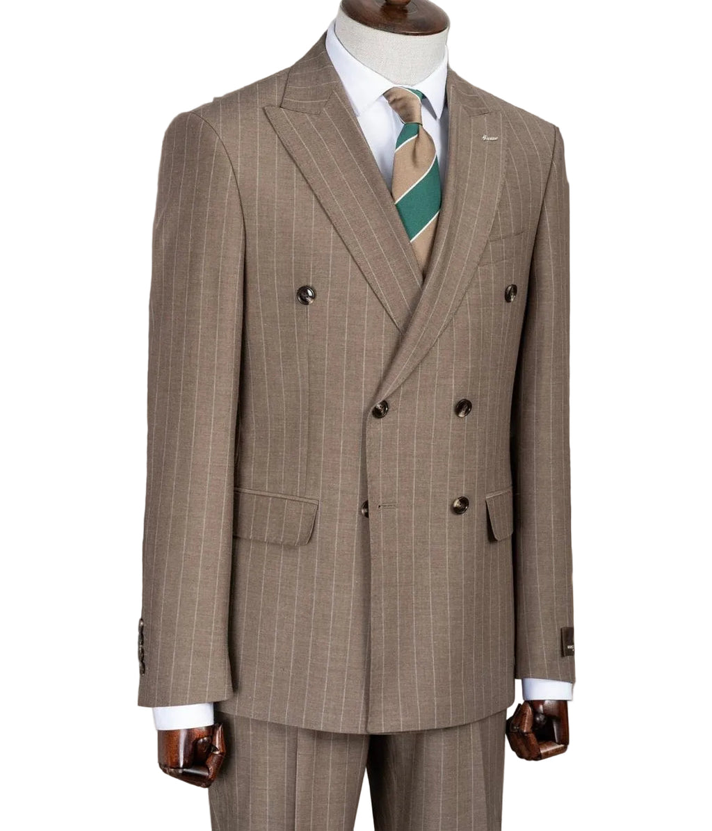 Turkish stripe Double breasted suit