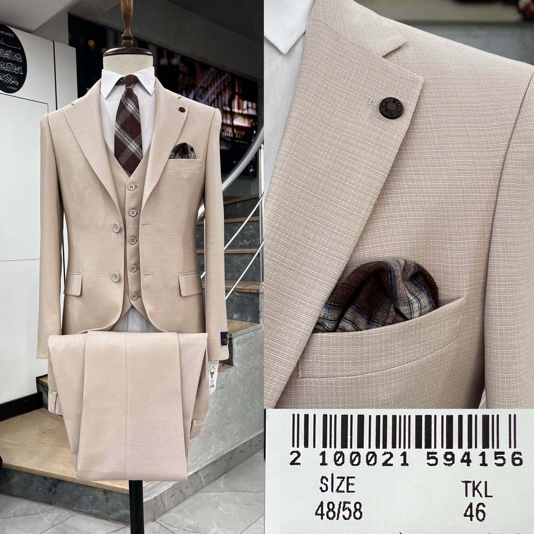 Turkish 3 Piece Suit