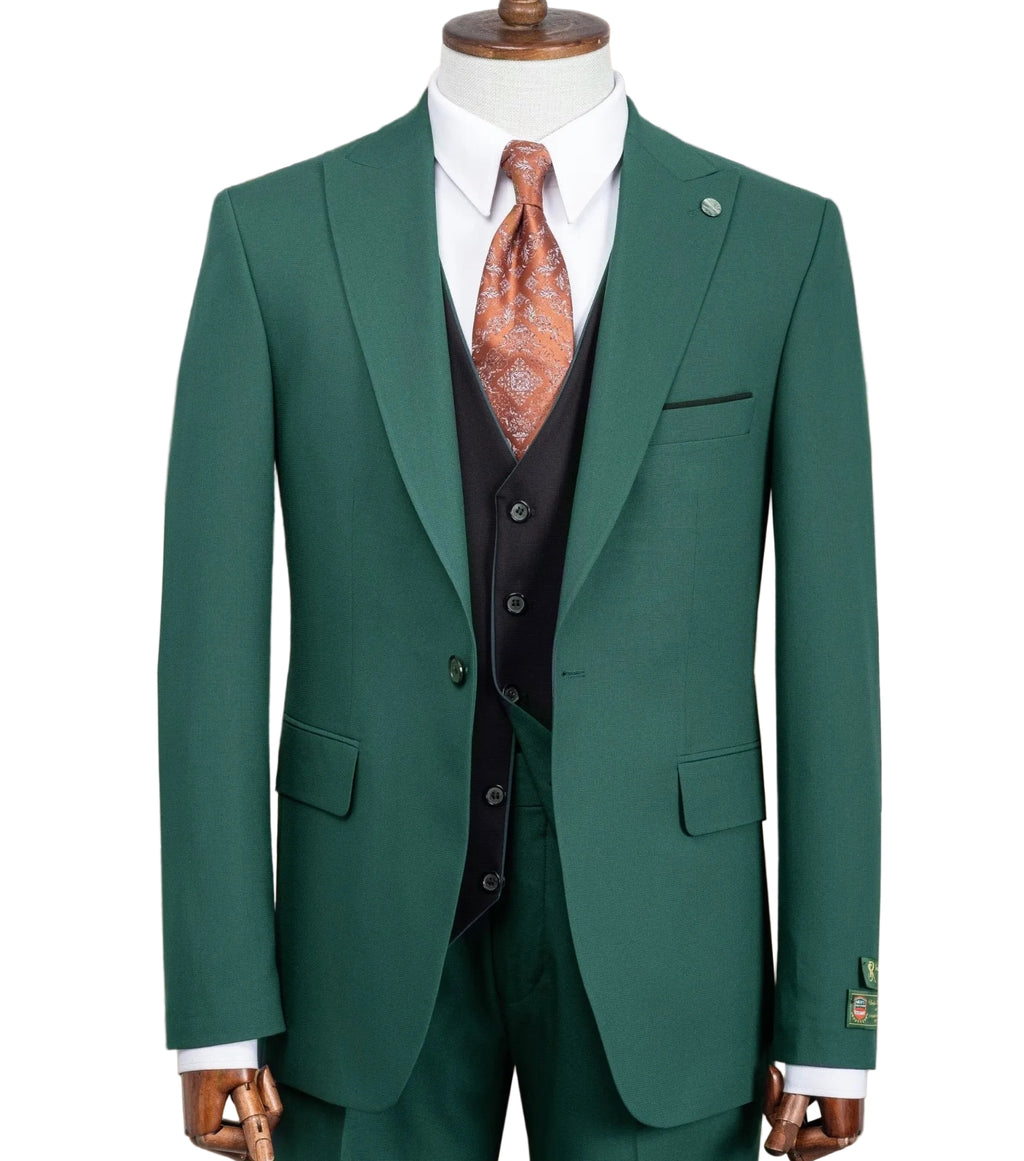 Double Waistcoat Three Piece Suit