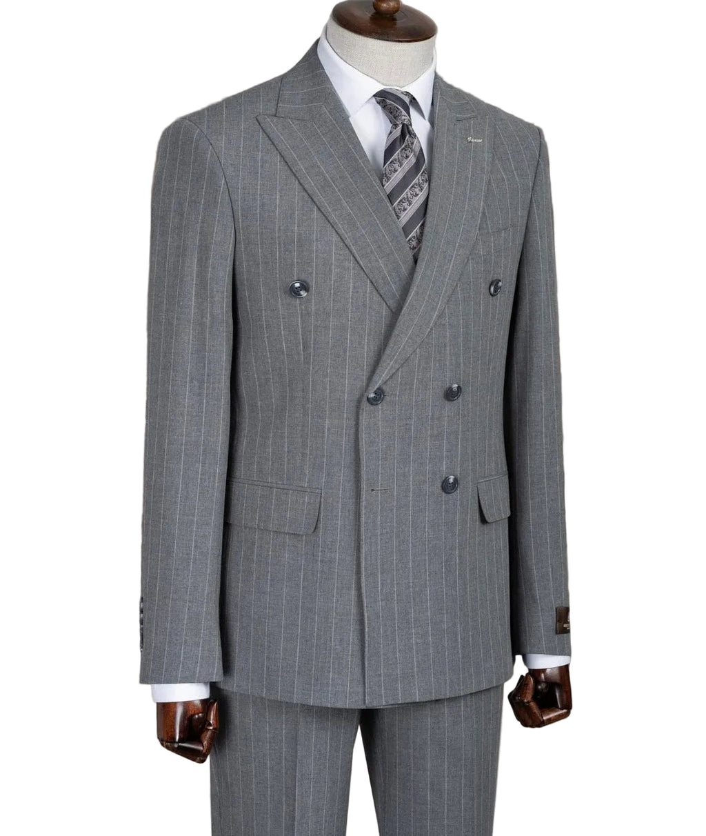 Turkish stripe Double breasted suit
