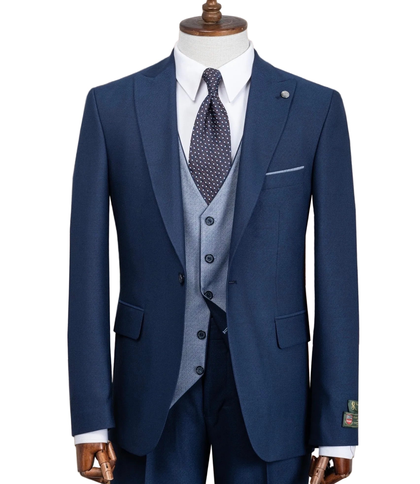 Double Waistcoat Three Piece Suit