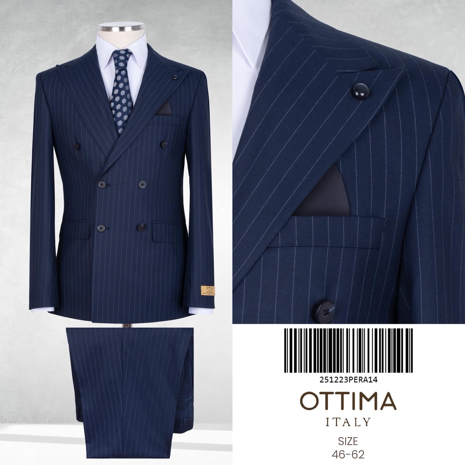 Double breasted Stripe Suit