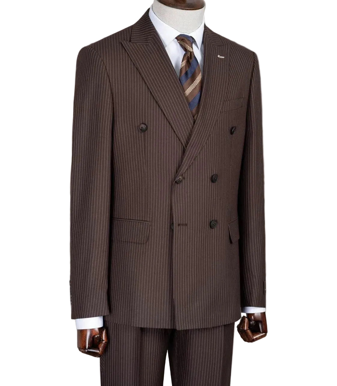 Turkish stripe Double breasted suit