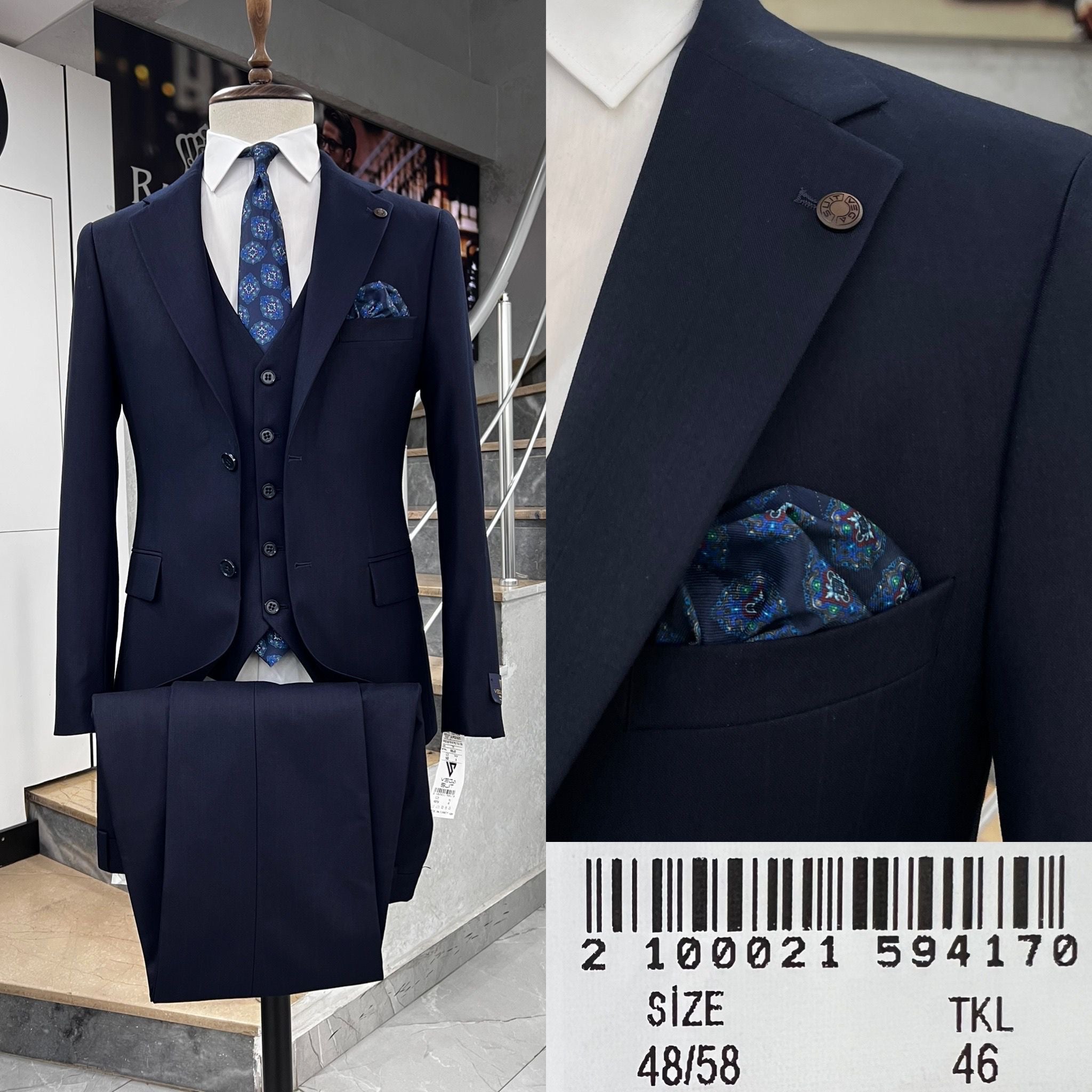 Turkish 3 Piece Suit