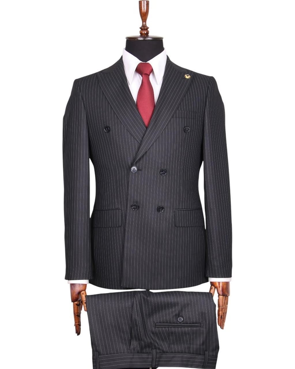 Turkish Stripe Double breasted Suit