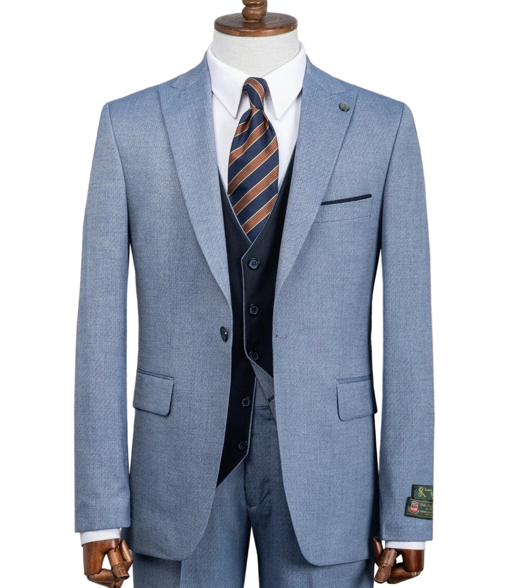 Double Waistcoat Three Piece Suit