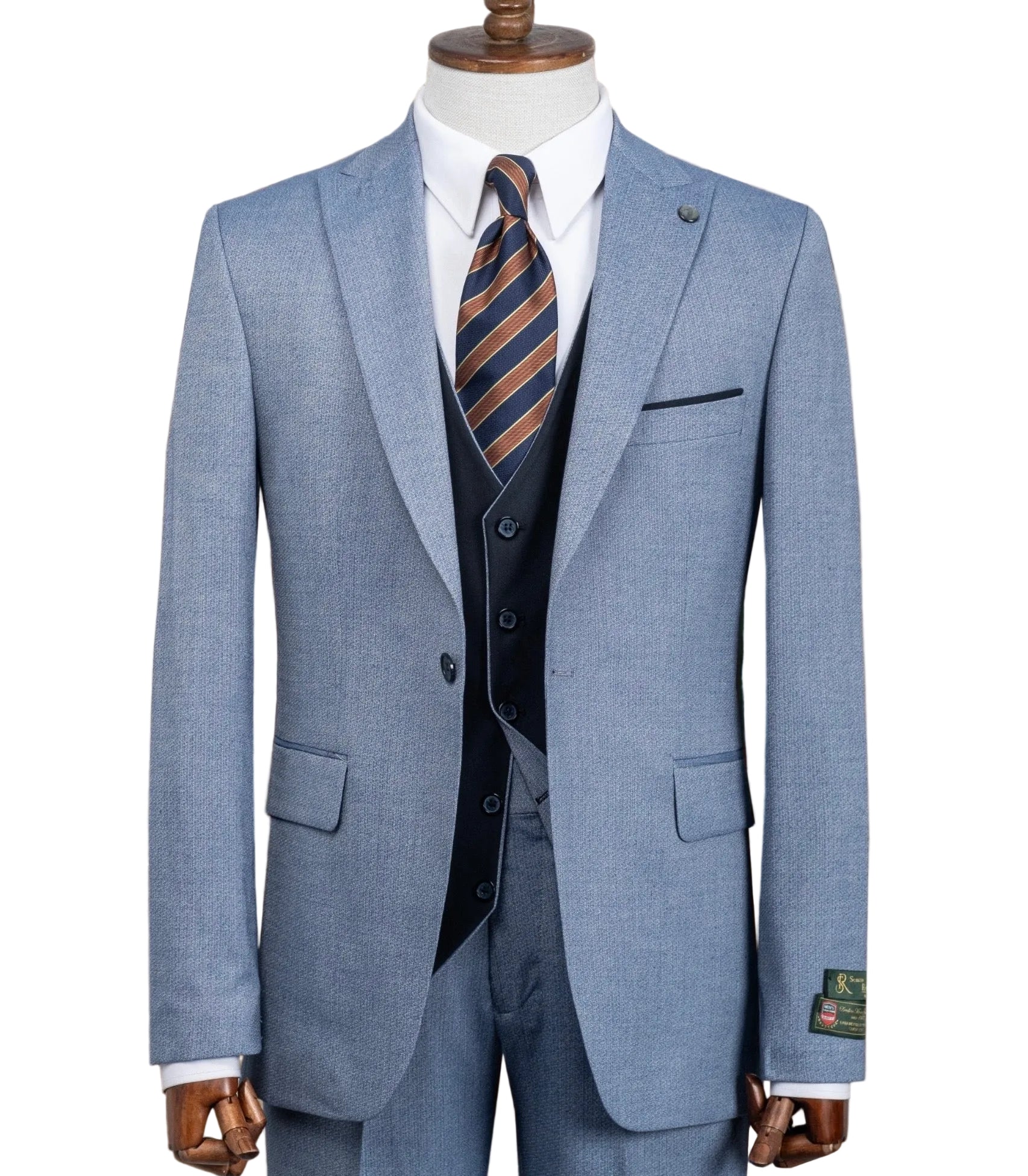 Double Waistcoat Three Piece Suit