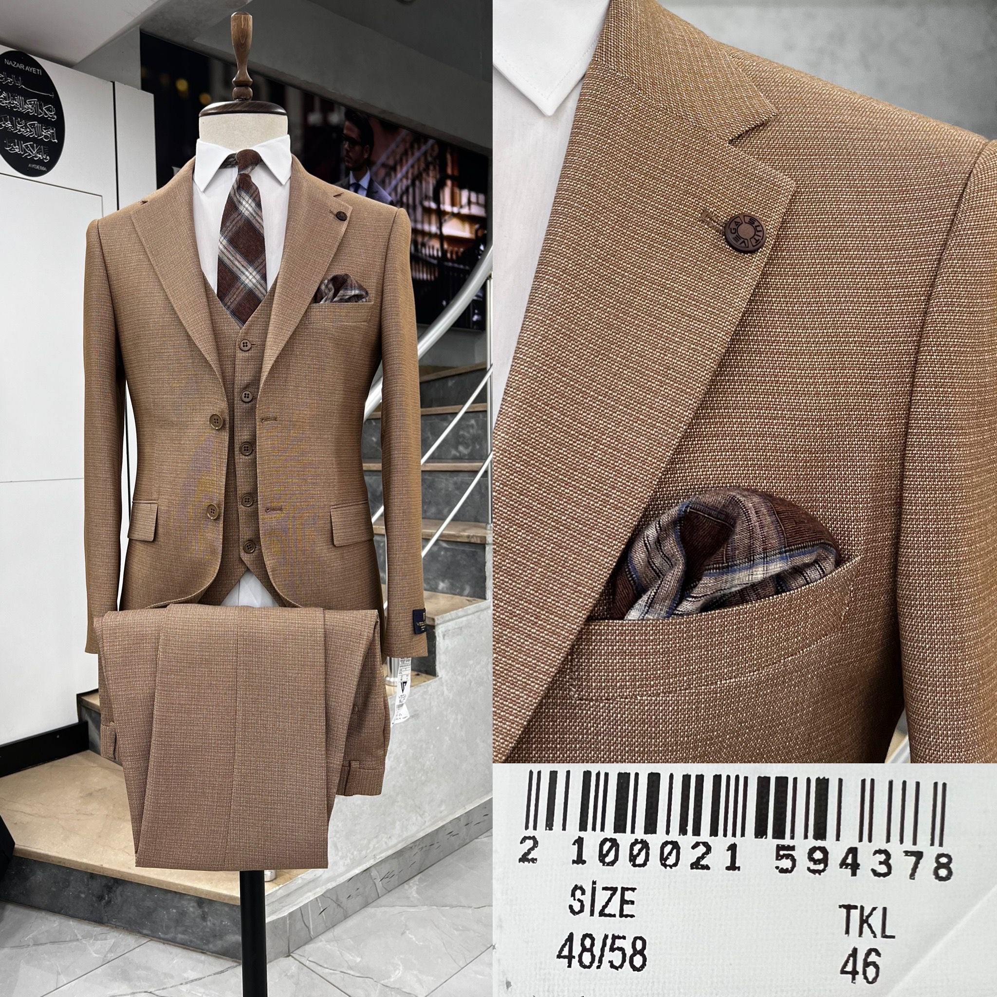 Turkish 3 Piece Suit