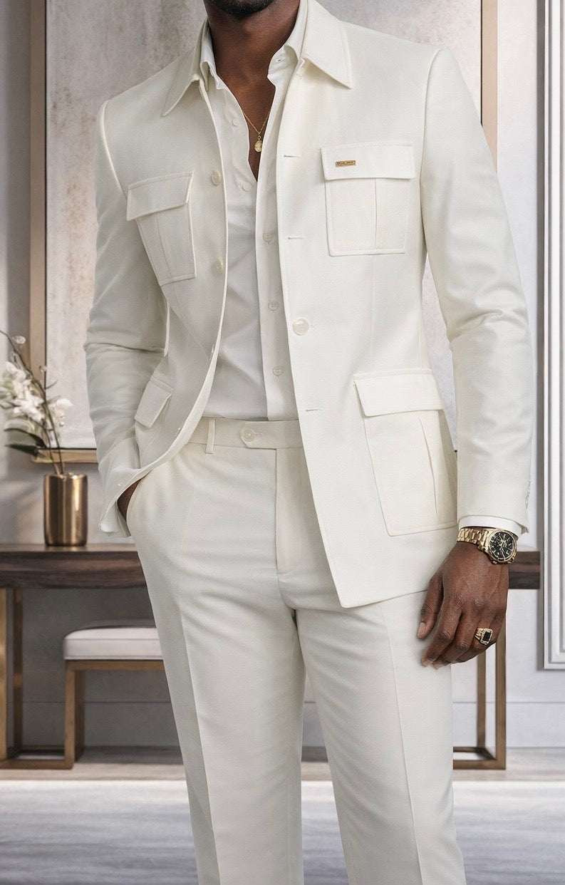 Turkish Safari Long sleeve Suit