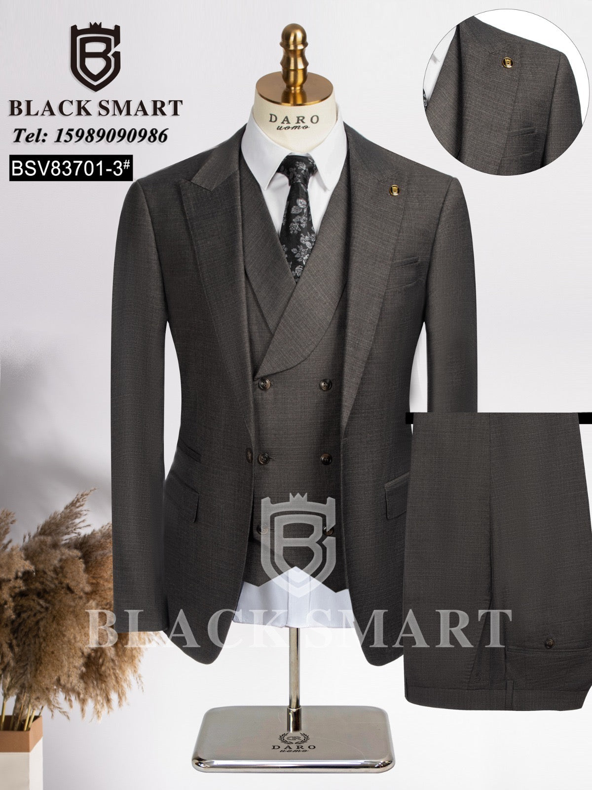 Black Mark Men Suit