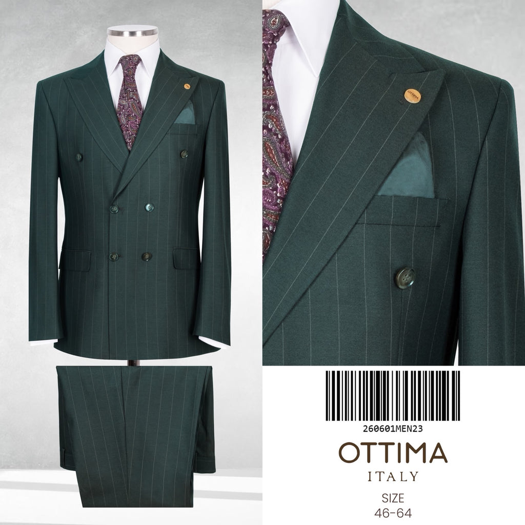 Turkish Double breasted stripe suit