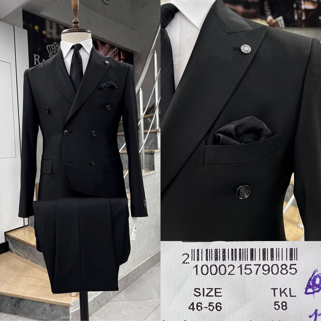 Turkish Double-breasted Suit