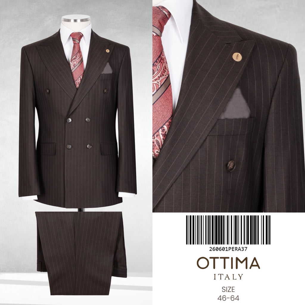 Turkish Double breasted stripe suit